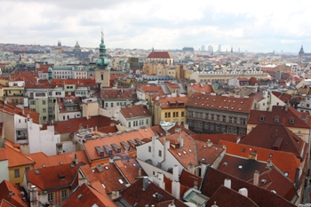 This photo of the rooftops of Old Town Prague in the Czech Republic was taken by London photographer Aidas Zubkonis.